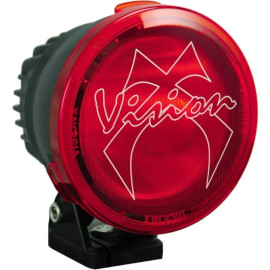 Cache de protection phare Cannon LED 4.7" Rouge Elliptical